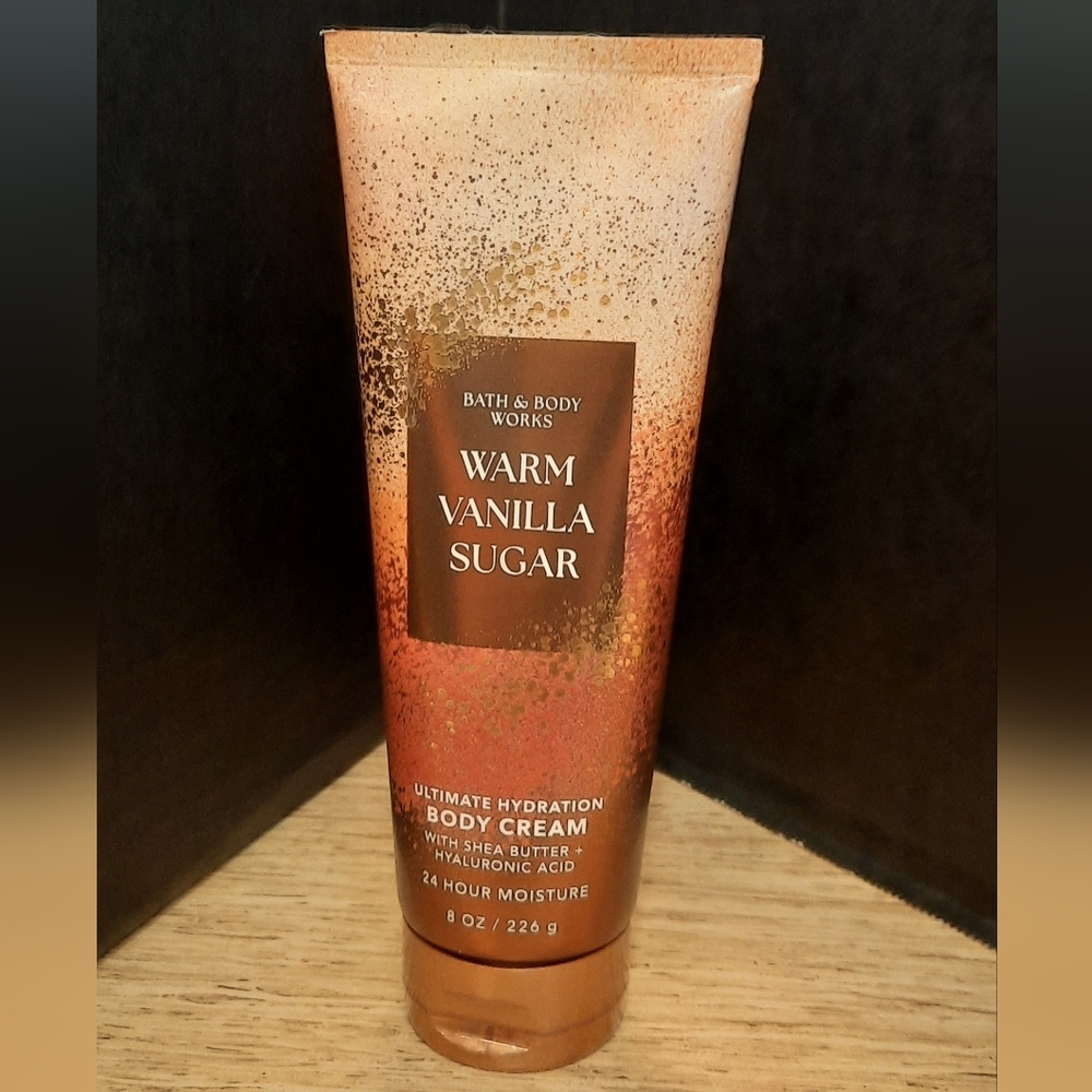 "WARM VANILLA SUGAR"  BATH AND BODY WORKS